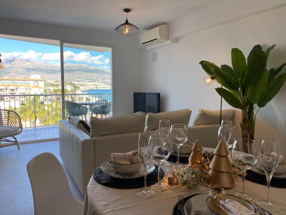 Апартаменты Cosy Flat With Magnificent Views In L'Albir Альбир Экстерьер фото